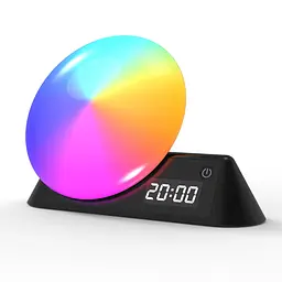 Розумний смарт будильник нічний wake-up light лампа з імітацією світанку і led підсвічуванням Bolong teh0032227 - мініатюра 3