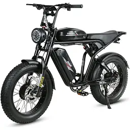 Електровелосипед Samebike Pilot M20 SR Dual Batteries Black [123391] - мініатюра 3