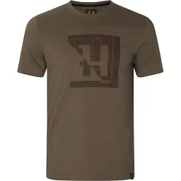 Футболка Harkila H-logo S/S T-shirt 3XL Brown