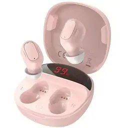 Бездротові навушники Bluetooth Baseus Encok True Wireless Earphones WM01 Plus, BT5.0, 40mAh, 800mAh, 5h, (NGWM01P-04) pink