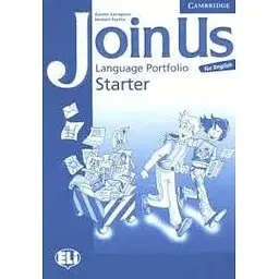 Join us English Starter Language Portfolio