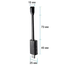 Міні wifi камера USB з гнучкою ніжкою Jianshu U21, 2 Мп, Full HD 1080P (100381) - мініатюра 7