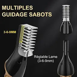 Машинка для стриження волосся YIDON Professional 6-в-1 - мініатюра 2