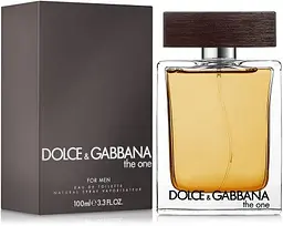 Оригінал Dolce Gabbana The One For Men 100 мл туалетна вода - мініатюра 2