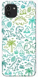 TPU чохол Demsky Dino pattern для Samsung Galaxy A03