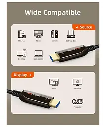 Кабель Cabletime HDMI-HDMI V 2.1 30 м (CA914050) - мініатюра 4