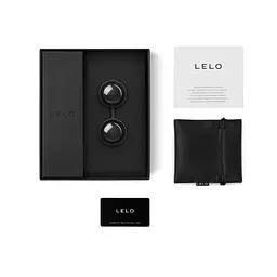 Вагінальні кульки Lelo Luna Beads Noir, 2.9 см, чорний - мініатюра 9