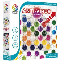 Настільна гра Smart Games Антивірус (Anti-Virus) SG 520 + Настільна гра Tactic Тварини світу - мініатюра 2