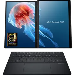 Ноутбук ASUS Zenbook Duo UX8406CA Ultra 9 285H la 54GHz,14'',3K,сенсорний,32GB LPDDR5X,2TB,Arc - мініатюра 6