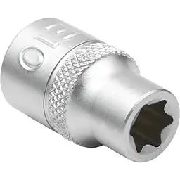 Головка торцева Wurth 3/8IN зовнішній Torx TX-E10-L28 Red Stripe (5763038210)