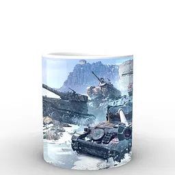 Кухоль GeekLand World of Tanks зима WT.02.030 330 мл білий - мініатюра 3