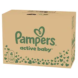 Набір підгузки Pampers Active Baby Розмір 4 (9-14 кг) 180 шт. - мініатюра 2