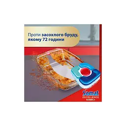 Таблетки для посудомийних машин Somat Excellence 5-в-1 20 шт. (9000101808384) - мініатюра 5
