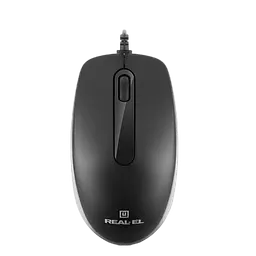 Миша REAL-EL RM-217 Black (EL123200038)