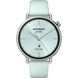 Смарт-годинник Xiaomi Watch S4 41mm Fluororubber Strap Мятно-зелений BHR080CGL (1166773) - мініатюра 2