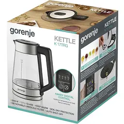 Електрочайник Gorenje K17TRG (743656) - мініатюра 14