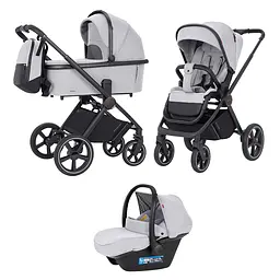 Коляска універсальна CARRELLO Ultimo CRL-6519 (3in1) Arctic Grey /1/[CD]
