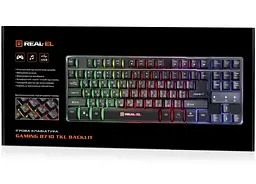 Ігрова клавіатура REAL-EL Gaming 8710TKL Backlit USB - мініатюра 7