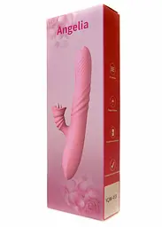 Вібратор Angelia USB 3 functions of thrusting / 20 vibrations Pink Boss Series 26-00142 98776 - мініатюра 8
