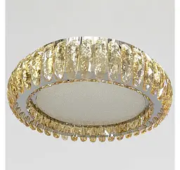 Стельова кришталева LED-люстра Artlight MT005/500CH, хром і медове скло, 100 Вт, від 10-18 м² - мініатюра 2