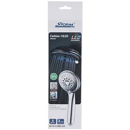 Ручний душ Storm SH-05-F10M5-LED ST0007, Хром - мініатюра 2