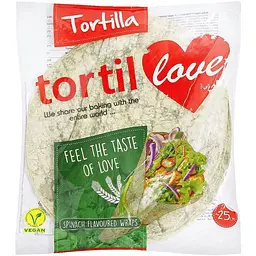 Тортилья Tortillove пшенична 240 г (4 шт. x 25 см)