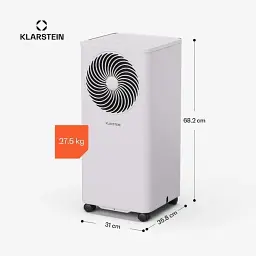 Кондиціонер мобільний Klarstein Aero Ring (10046097) - мініатюра 3
