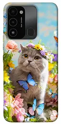 Чехол itsPrint Spring cat для TECNO Spark 8C