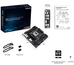 Материнська плата ASUS PRO WS B850M-ACE SE (PRO WS B850M-ACE SE) (Socket AM5, AMD B850, Micro-ATX) - мініатюра 7