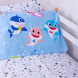 Комплект постільної білизни MirSon Kids Time 17-0521 Sharks blue дитячий - мініатюра 8