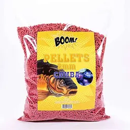 Принада в гранулах Pellets BOOM Слива 900 г 2мм
