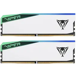 Модуль памяті DDR5 2x16GB/6200 Patriot Viper Elite 5 RGB (PVER532G62C42KW)