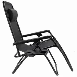 Комплект шезлонгів JUMI Relax Black - 2 шт. - мініатюра 2
