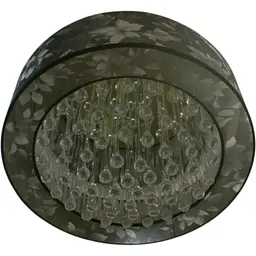 Люстра стельова Brille галогенна з абажуром G4 20W CH (BR-01 247S/11)