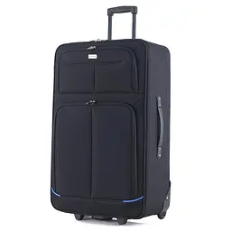 Валіза середня Semi Line 24 дюйми (M) дюйми (M) Polyester Black (T5753-3)