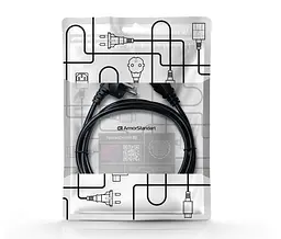 Кабель живлення ArmorStandart CEE 7/7 - С13 1.8м black (ARM73121) - мініатюра 3