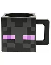 Кухоль Майнкрафт Minecraft Enderman (Ендермен), Чорний - мініатюра 3