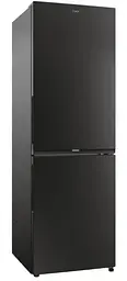 Двокамерний холодильник Candy CNCQ2T618EB No-Frost 1.85 м чорний - мініатюра 3