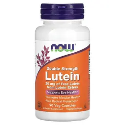 Лютеїн подвійної сили (з ефірів) Lutein 20 мг - 90 вег. капсул