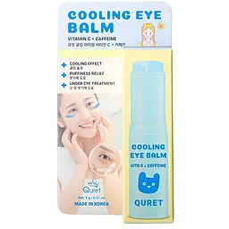 Бальзам для очей Quret Cooling охолоджуючий 9 г - мініатюра 3
