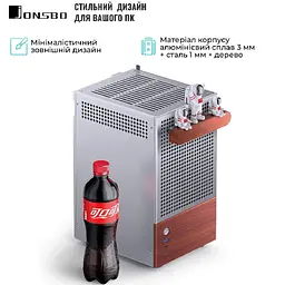 Корпус JONSBO T6 Silver - мініатюра 3