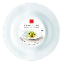 Тарілка для пасти Bormioli Rocco Grangusto універсальна 30 см білий (400850FTB121990)