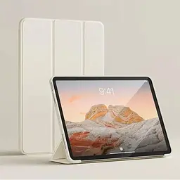 Чохол-книжка BeCover Tri Fold Soft TPU Silicone для Apple iPad Air 4/5 2020/2022 10.9" Beige (711734) - мініатюра 2