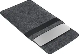 Чохол Gmakin Apple MacBook Air/Pro 15` GM71-15 Felt Case (Black) [73570] - мініатюра 3