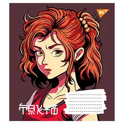 Набір зошитів Yes Anime A5 в клітинку 36 листів 15 шт. - мініатюра 4