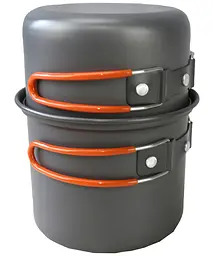 Набір посуду Kombat UK Anodised Cook Set (1000-kb-acs) - мініатюра 2