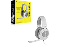Навушники з мікрофоном Corsair HS55 Stereo White (CA-9011261) - мініатюра 8