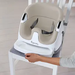 Стільчик-бустер для годування 2 в 1 Ingenuity Baby Base, бежевий (10678) - мініатюра 5