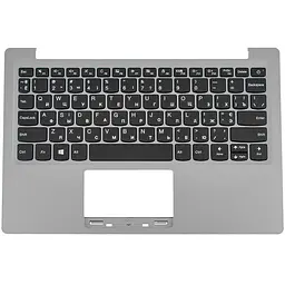 Клавіатура для ноутбука LENOVO (IdeaPad 120S-11IAP Keyboard+передня панель) rus сріблястий