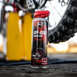 Мастило для ланцюгів K2 Off PRO Chain Lube рідке синтетичне прозоре аерозоль 250 мл (W139) - мініатюра 3